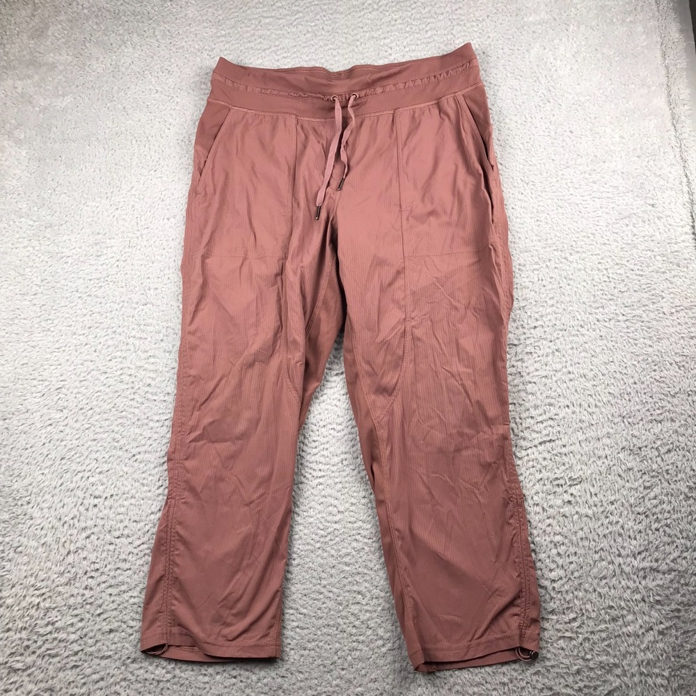 Lululemon Dance Studio Mid-Rise Crop Pants Womens‎ 10 (34x25) Spiced Chai